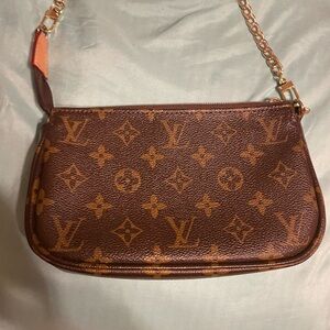 Brown chain Women's Bag